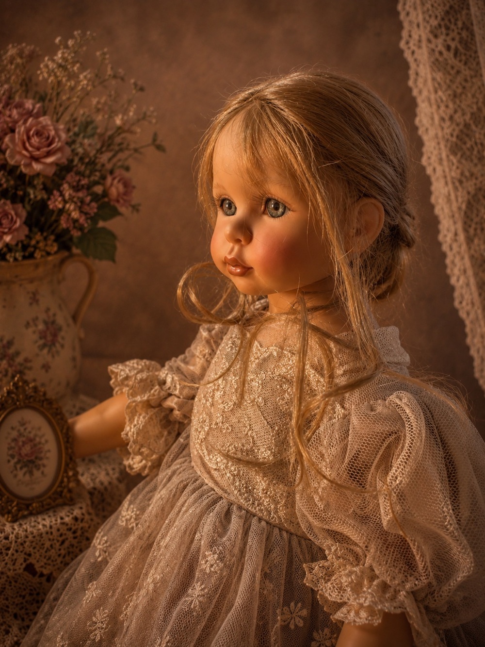 SOMEWHERE IN TIME BEVERLY STOEHR LINDA RICK THE DOLL MAKER & FRIENDS VICTORIAN